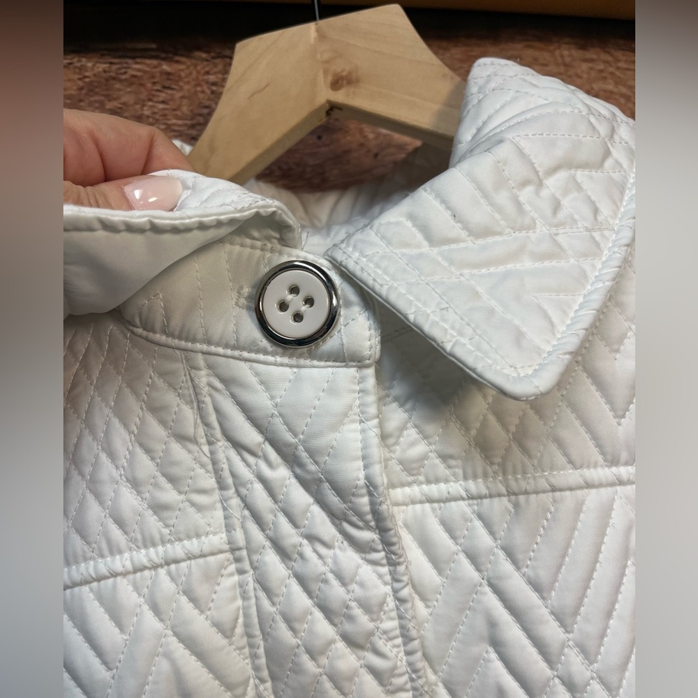 Weatherproof Garment Company White Quilted Puffer Jacket - Picture 5 of 16